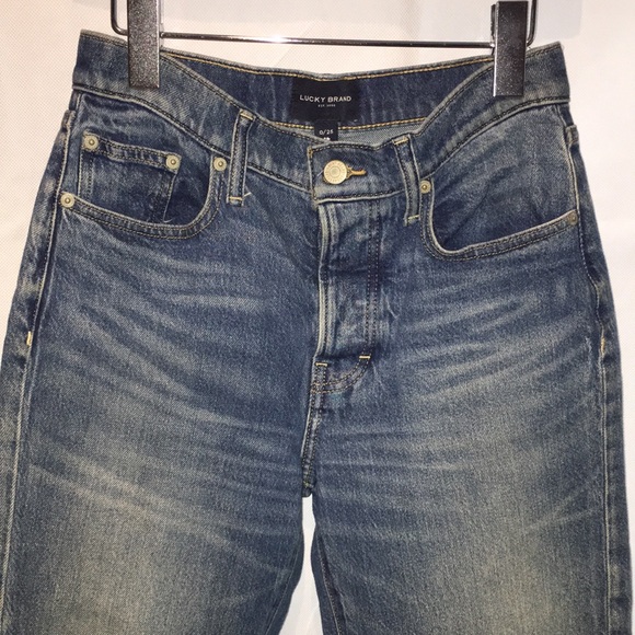 Lucky Brand Jeans | High Rise Straight Jean | Size 0/25 - Picture 1 of 10